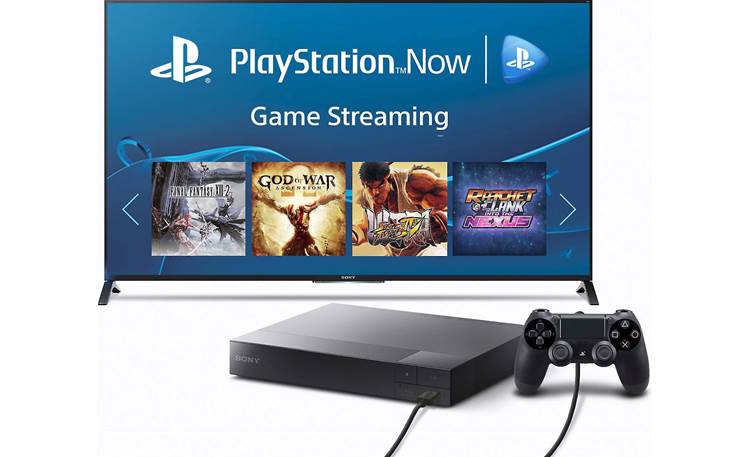 Sony BDP-S3500 Play PS3 games online when connected to Sony's PlayStation Now game streaming service (subscription and controller not included)