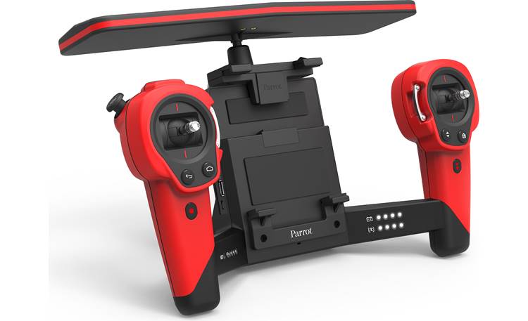 Parrot Bebop 2 Drone and Skycontroller Black Bundle (Red/Black) Quadcopter  with HD camcorder and docking Skycontroller at Crutchfield
