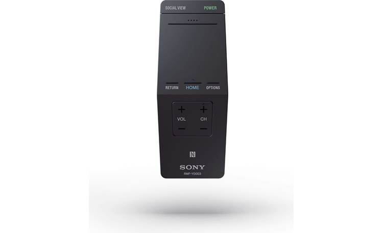Sony XBR-85X950B Touchpad remote with microphone for voice control