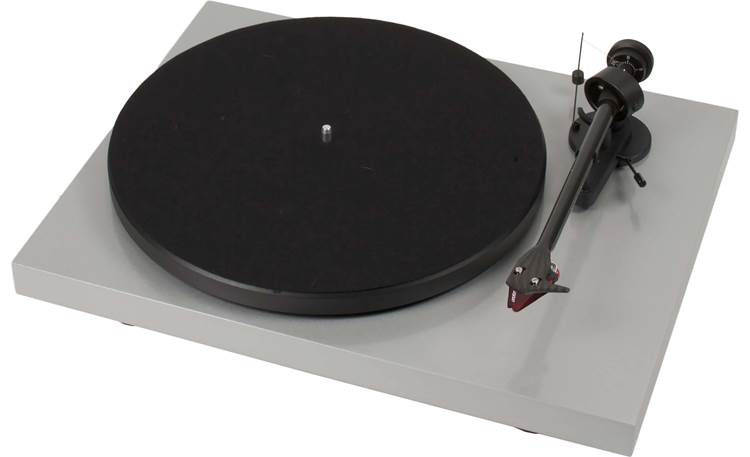 Pro-Ject Debut Carbon (DC) Silver (dust cover included, not shown)