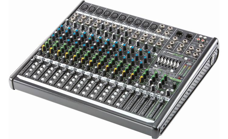 Mackie ProFX16v2 16-channel mixer — with effects, compression, and