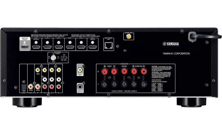 Yamaha RX-V479 5.1-channel home theater receiver with Wi-Fi 