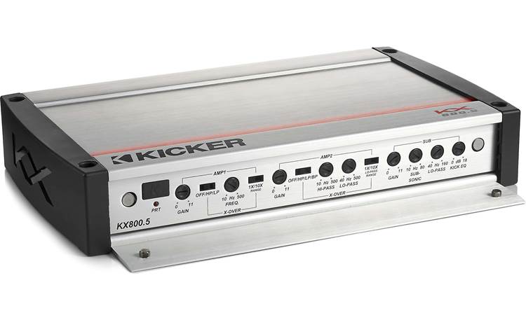 Kicker 40KX800.5 5-channel car amplifier — 50 watts RMS x 4 at 4 ohms + 400  watts RMS x 1 at 2 ohms at Crutchfield