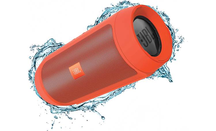 JBL Charge 2+ (Orange) Portable Bluetooth® speaker with water 