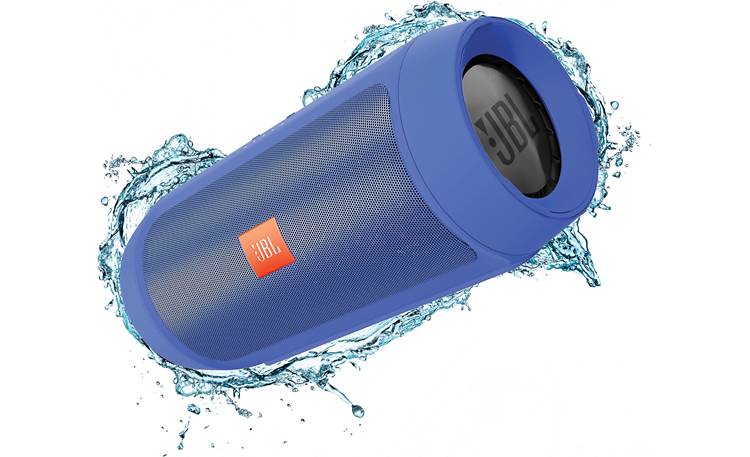 bal factor lelijk JBL Charge 2+ (Blue) Portable Bluetooth® speaker with water-resistant  silicone coating at Crutchfield