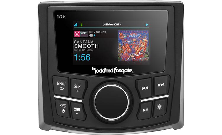 Rockford Fosgate PMX-1R 2.7" Marine Stereo Wired Remote Control for PMX Receiver 