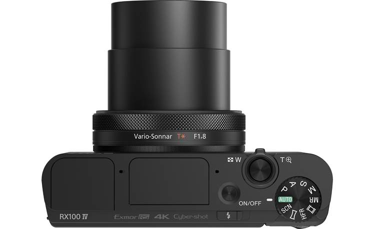 Sony Cybershot® DSC-RX100 IV Top with lens extended