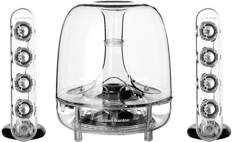 januari Bevestigen passie Harman Kardon Soundsticks Wireless Powered 2.1 speaker system with  Bluetooth® at Crutchfield