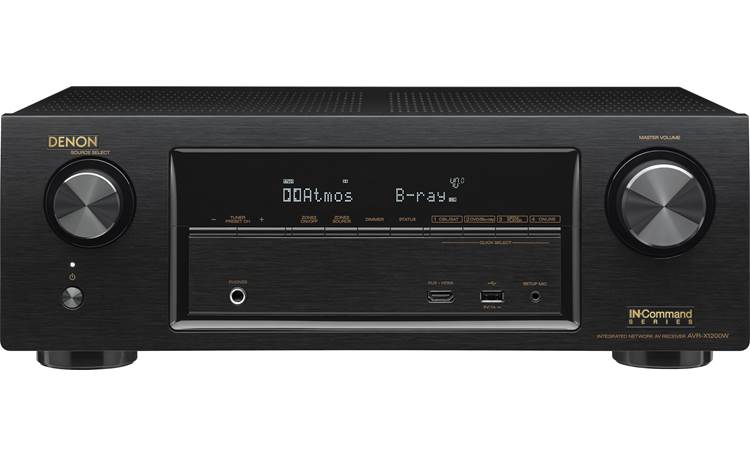 Denon AVR-X1200W IN-Command 7.2-channel home theater receiver with
