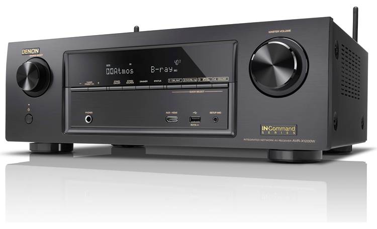 Denon AVR-X1200W IN-Command 7.2-channel home theater receiver with 