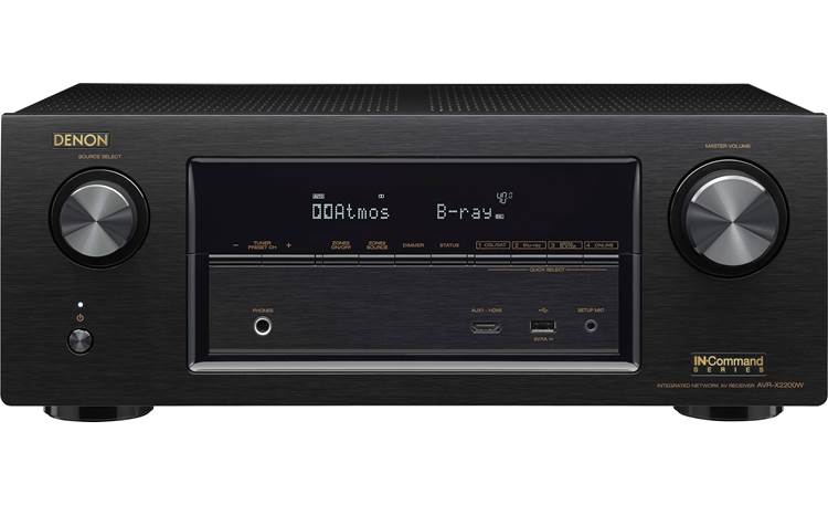 Denon AVR-X2200W IN-Command 7.2-channel home theater receiver with 