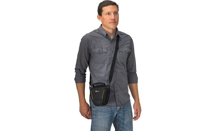 Lowepro Adventura TLZ 20 II Removable, adjustable padded strap adds comfort and flexibility