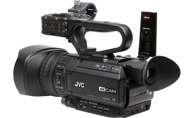 JVC GY-HM170U 4KCAM Professional 4K Ultra HD camcorder at Crutchfield