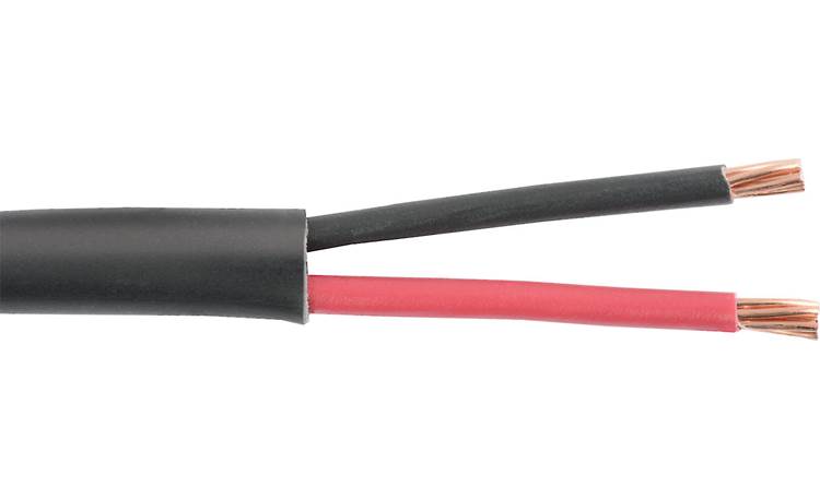Liberty 18-gauge 2-conductor Unshielded Speaker Wire Front (Shown in Black)