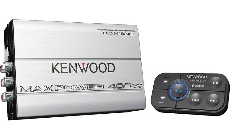 Kenwood 6.5"Car Audio Sport Series Speakers Kicker Portable Bluetooth Amplifier 