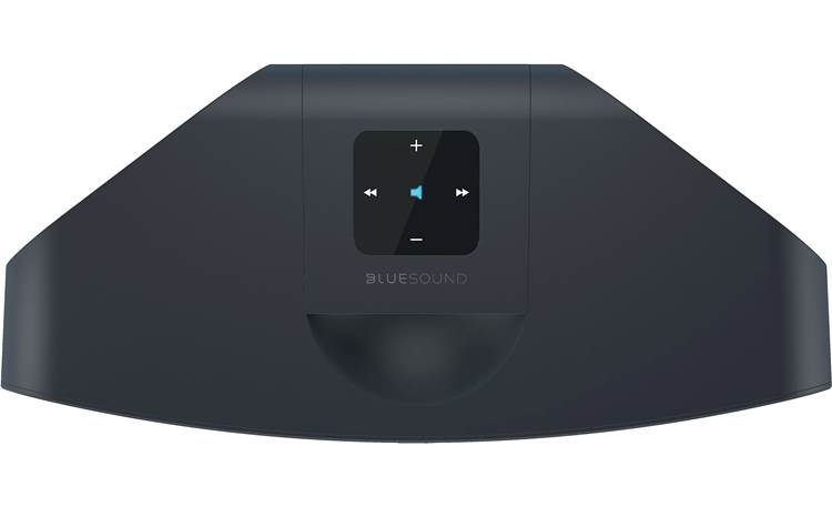 Bluesound Pulse Mini Black - top-mounted control buttons