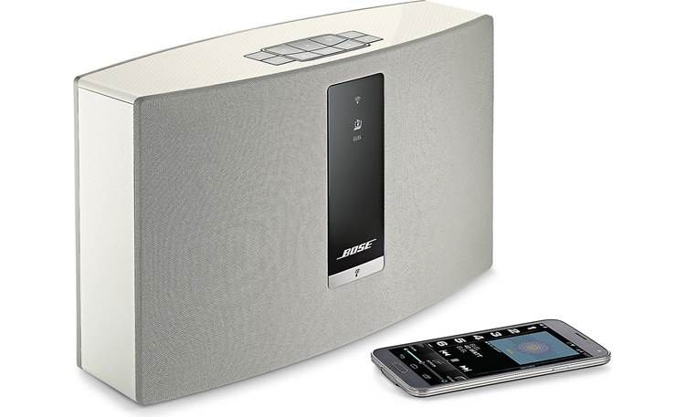 Bose® SoundTouch® 20 Series III wireless speaker White - control via Wi-Fi (smartphone not included)