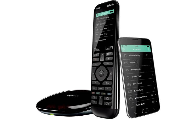 Logitech® Harmony® Elite Universal remote control, and app for home entertainment and devices at Crutchfield