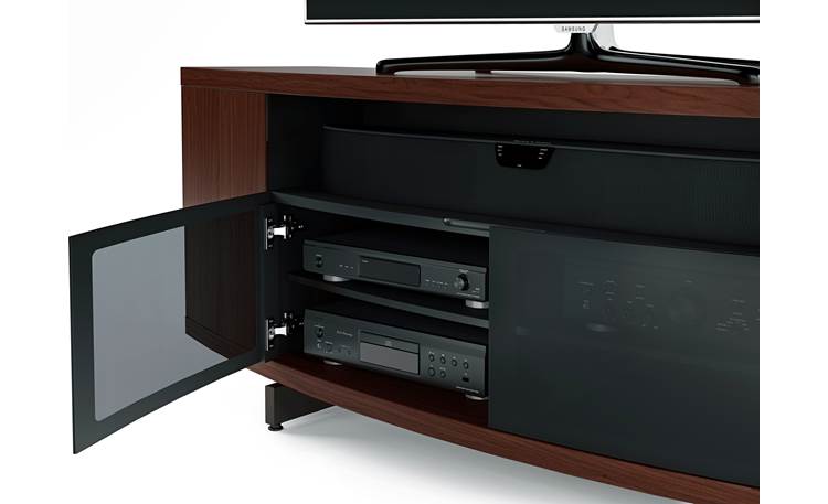 BDI Sweep™ 8438 Curved-front audio/video cabinet for TVs up to 84