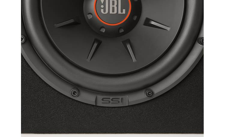 JBL enclosure with one 12" S2-1224 subwoofer at Crutchfield