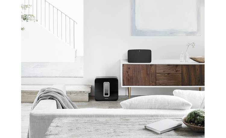 Sonos Play:5 (2-pack) Black - wirelessly connect to a Sonos Sub (available separately)