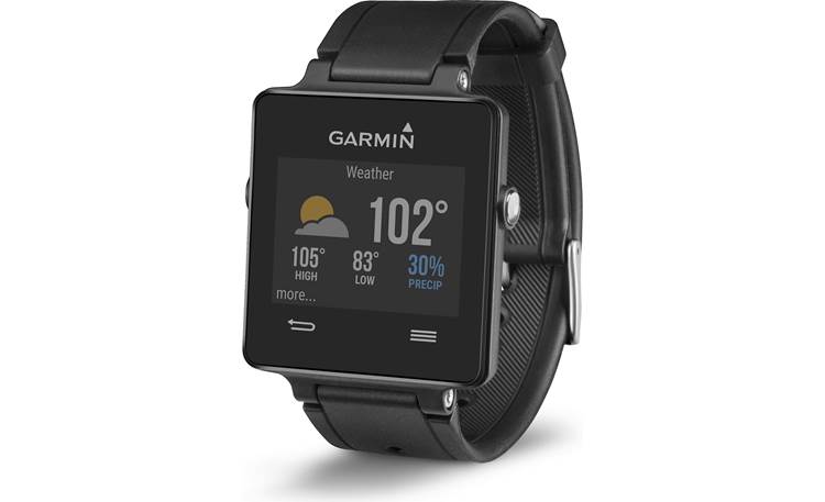 Garmin vivoactive™ (Black) GPS smartwatch at Crutchfield