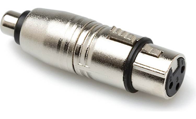 Hosa XLR to RCA Adapter Front