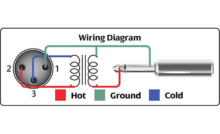 Hosa Impedance Transformer Wiring diagram