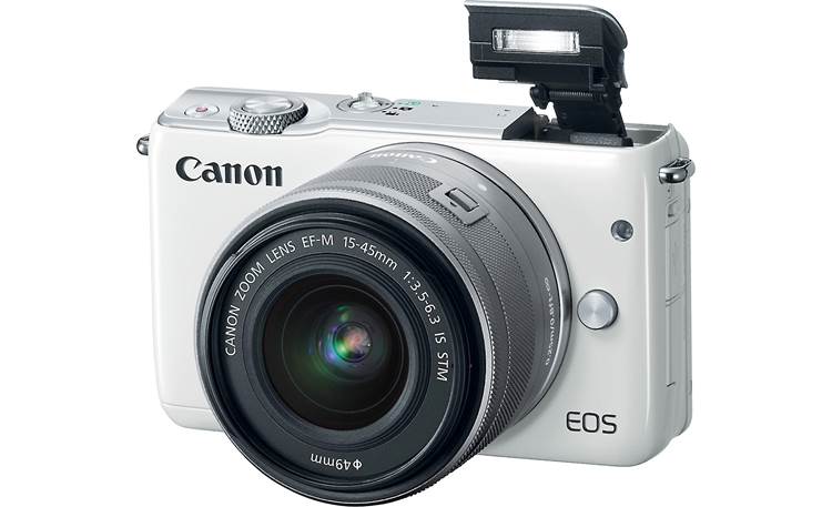 Canon EOS M10 カメラ Canon EOS M10 Kit (White) 18-megapixel mirrorless camera