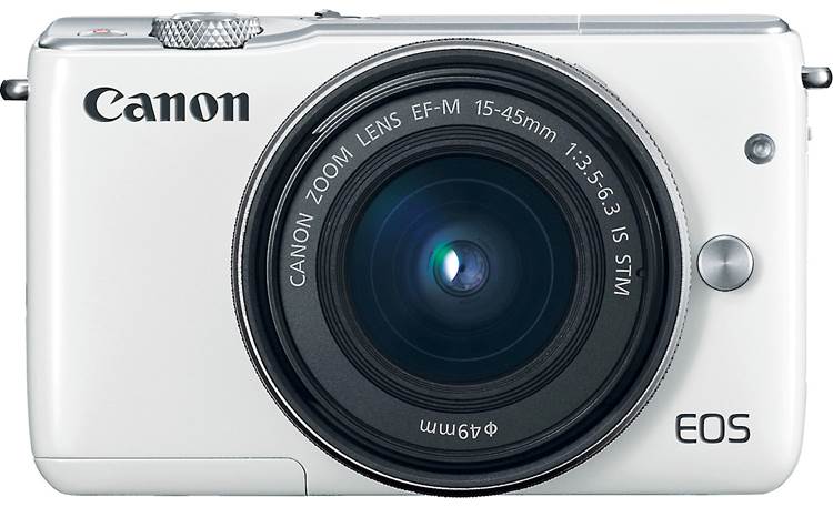 Canon EOS M10 Kit (White) 18-megapixel mirrorless camera with 15