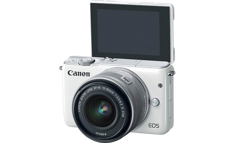Canon EOS M10 Kit (White) 18-megapixel mirrorless camera with 15
