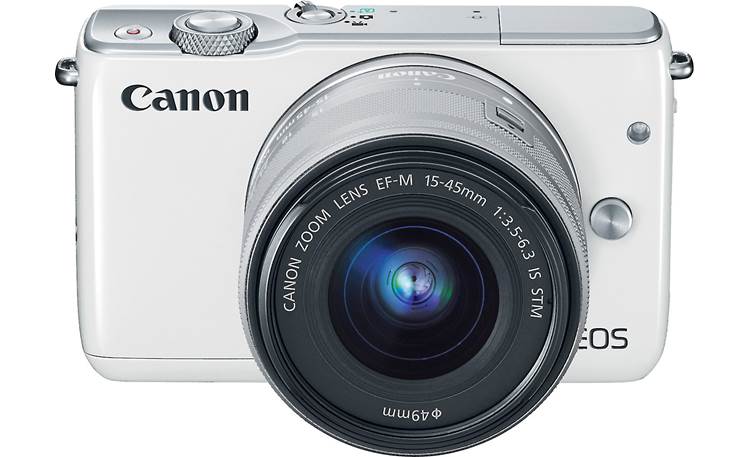 Canon EOS M10 Kit (White) 18-megapixel mirrorless camera with 15