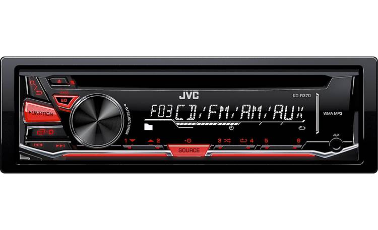 JVC KD-R370 CD receiver at Crutchfield