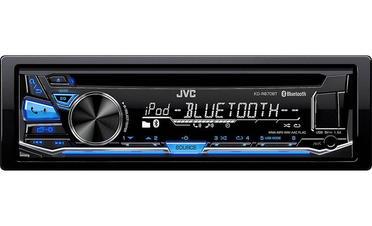 JVC KD-R891BT car radio supplied and installed by GT-installs