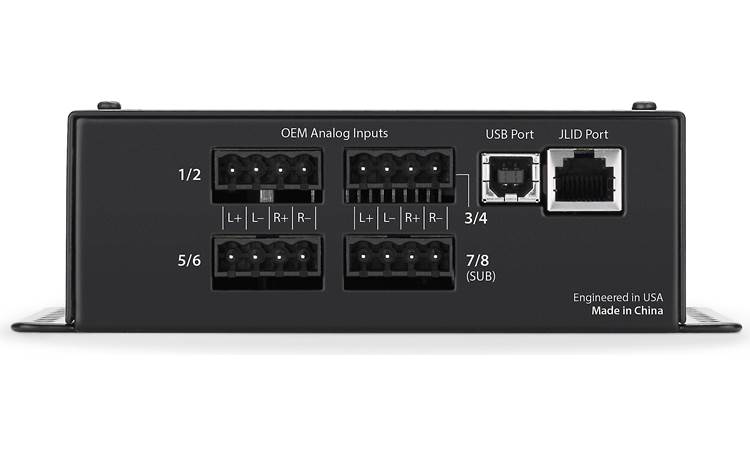 JL Audio FiX™ 82 input connections