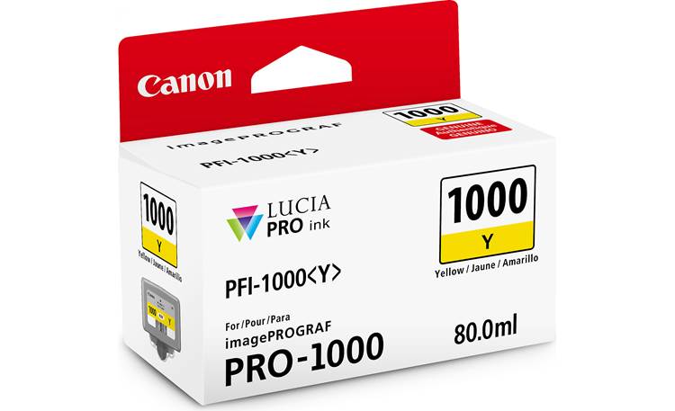 Canon PFI-1000(Y) Yellow ink tank for imagePROGRAF PRO-1000 Canon ...