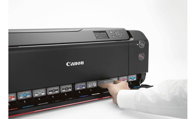 Canon imagePROGRAF PRO-1000 High-capacity ink tanks allow for longer, uninterrupted printing