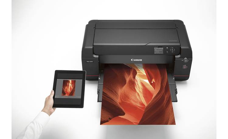 Canon imagePROGRAF PRO-1000 Wireless printing from a tablet