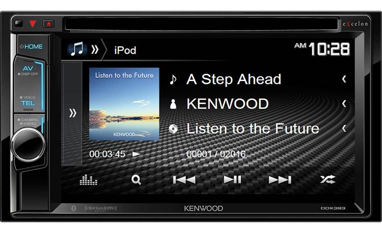 Kenwood Excelon DDX393 Control your iPod's song info