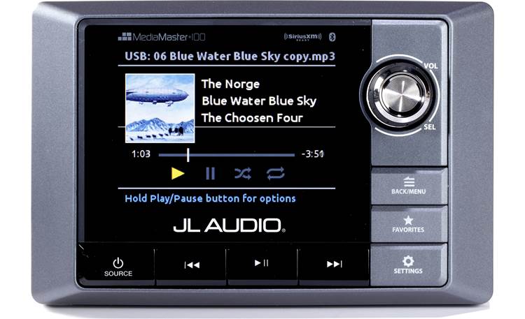 JL Audio MediaMaster MM100S marine receiver