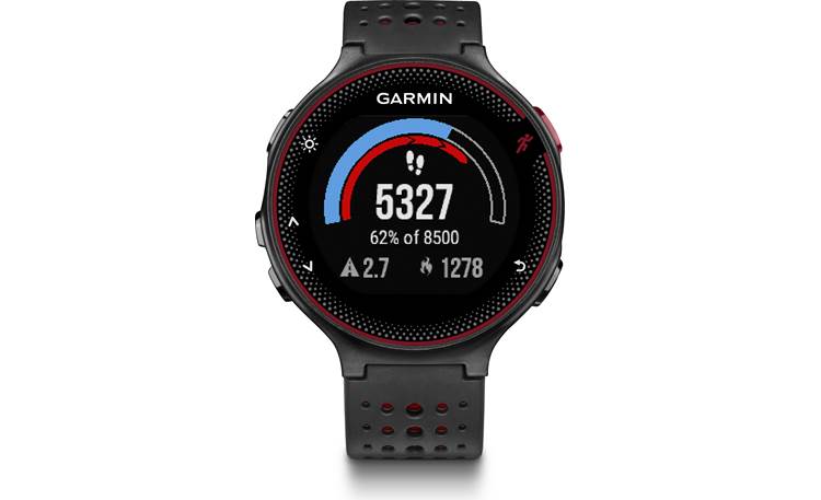 Garmin Forerunner 235 Marsala GPS running watch with built in heart rate monitor at Crutchfield