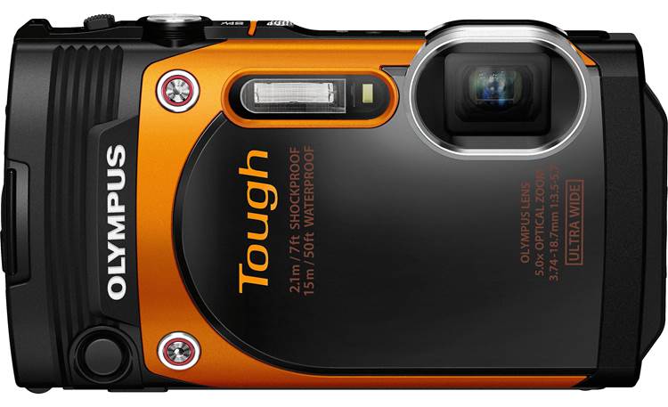 rivier been interieur Olympus Tough Series TG-860 (Orange) Waterproof/shockproof 16-megapixel  digital camera with 5X optical zoom, Wi-Fi® and GPS at Crutchfield