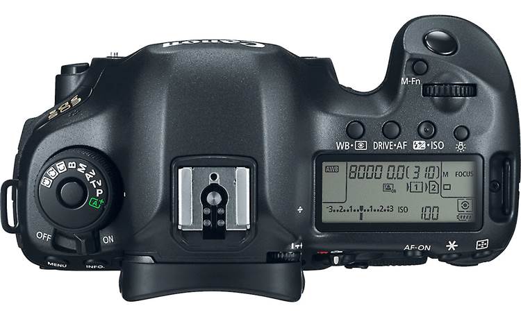 Canon EOS 5DS (no lens included) Top