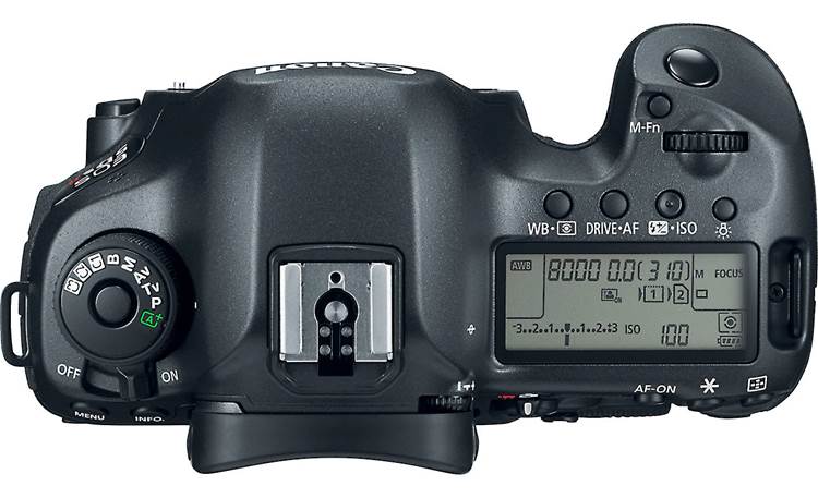 Canon EOS 5DS R (no lens included) Top