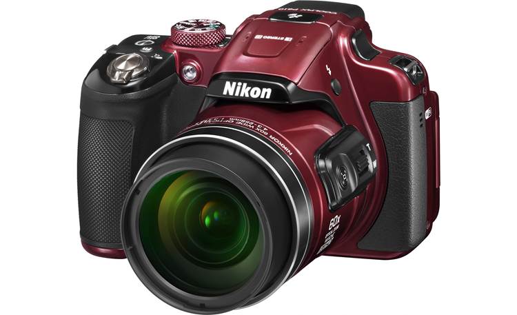 Nikon Coolpix P610 (Red) 16-megapixel camera with 60X optical zoom