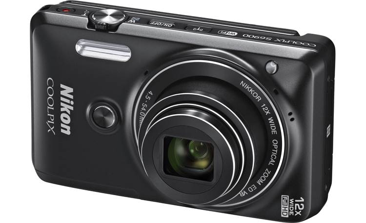 Nikon Coolpix S6900 (Black) 16-megapixel camera with 12X optical 