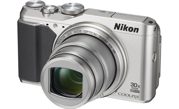 Nikon Coolpix S9900 (Silver) 16-megapixel camera with 30X optical