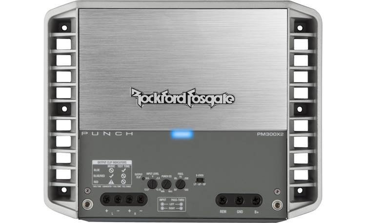 Rockford Fosgate PM300X2 Hidden control panel
