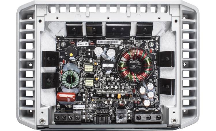 Rockford Fosgate PM500X1BD Conformal-coated circuit board