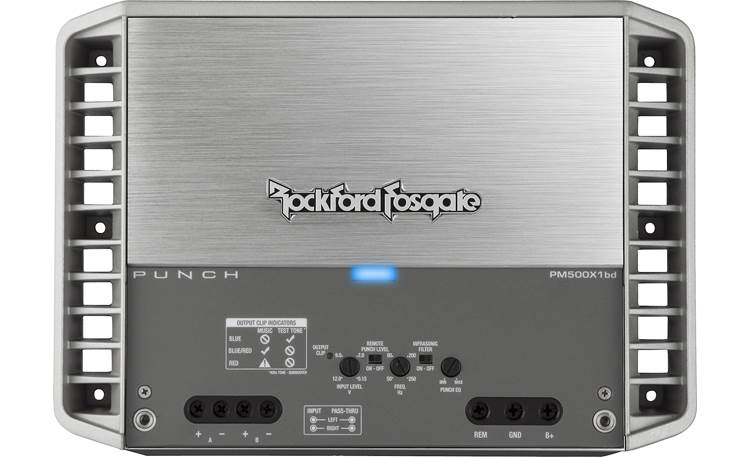 Rockford Fosgate PM500X1BD Hidden control panel